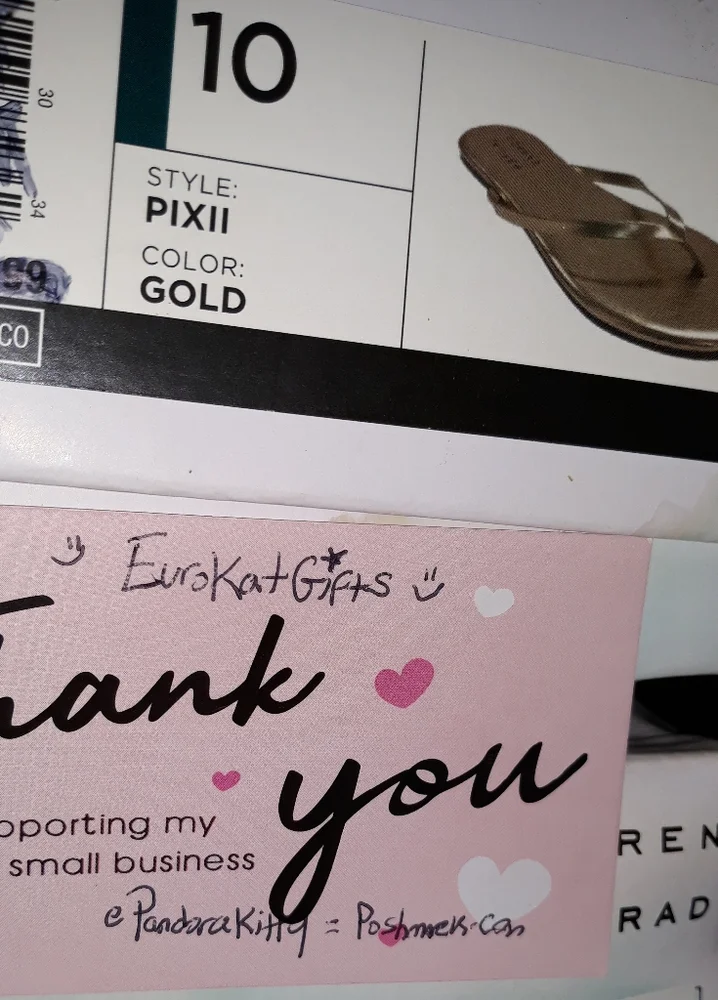 CUTE Lauren Conrad WHITE Sandals Flip Flops Shoes NEW NIB - Picture 5 of 7